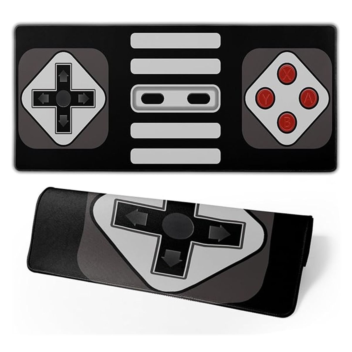 GENERICO - Almohadilla Botones Consola Video Juegos 80x30 Cm Negro