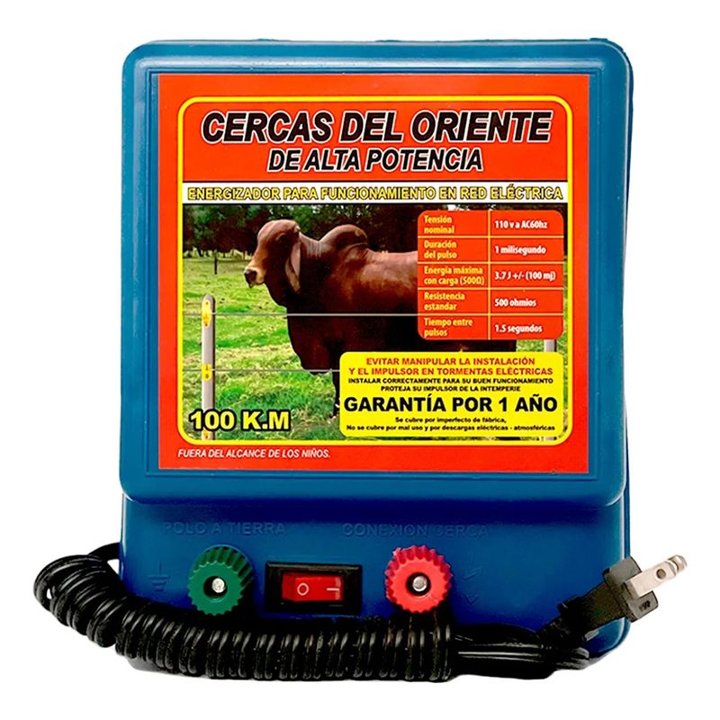 GENERICO - Cerca Electrica Para Ganado 100km Cercas Del Oriente