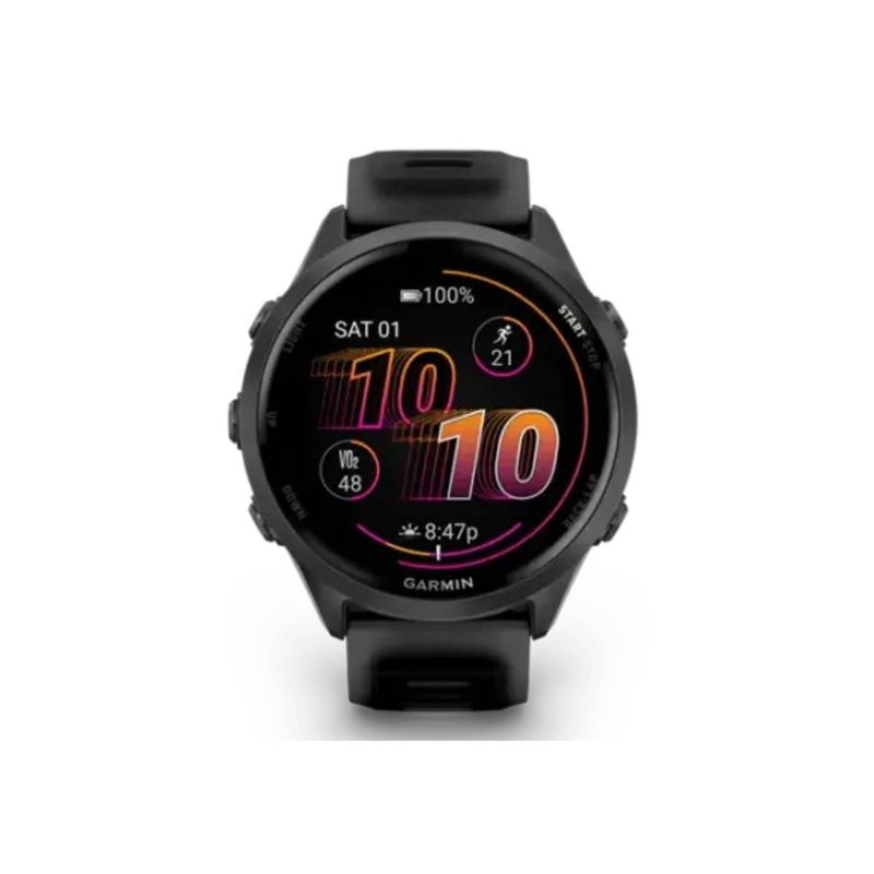 GARMIN - Smartwatch Garmin Forerunner 570 color negro con pantalla Amoled de 47 mm