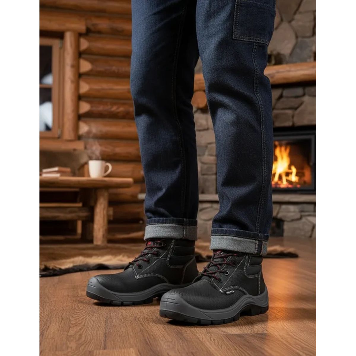 BR - Botas Dielectrica Certificada Alpaca Negro Ref Bronco