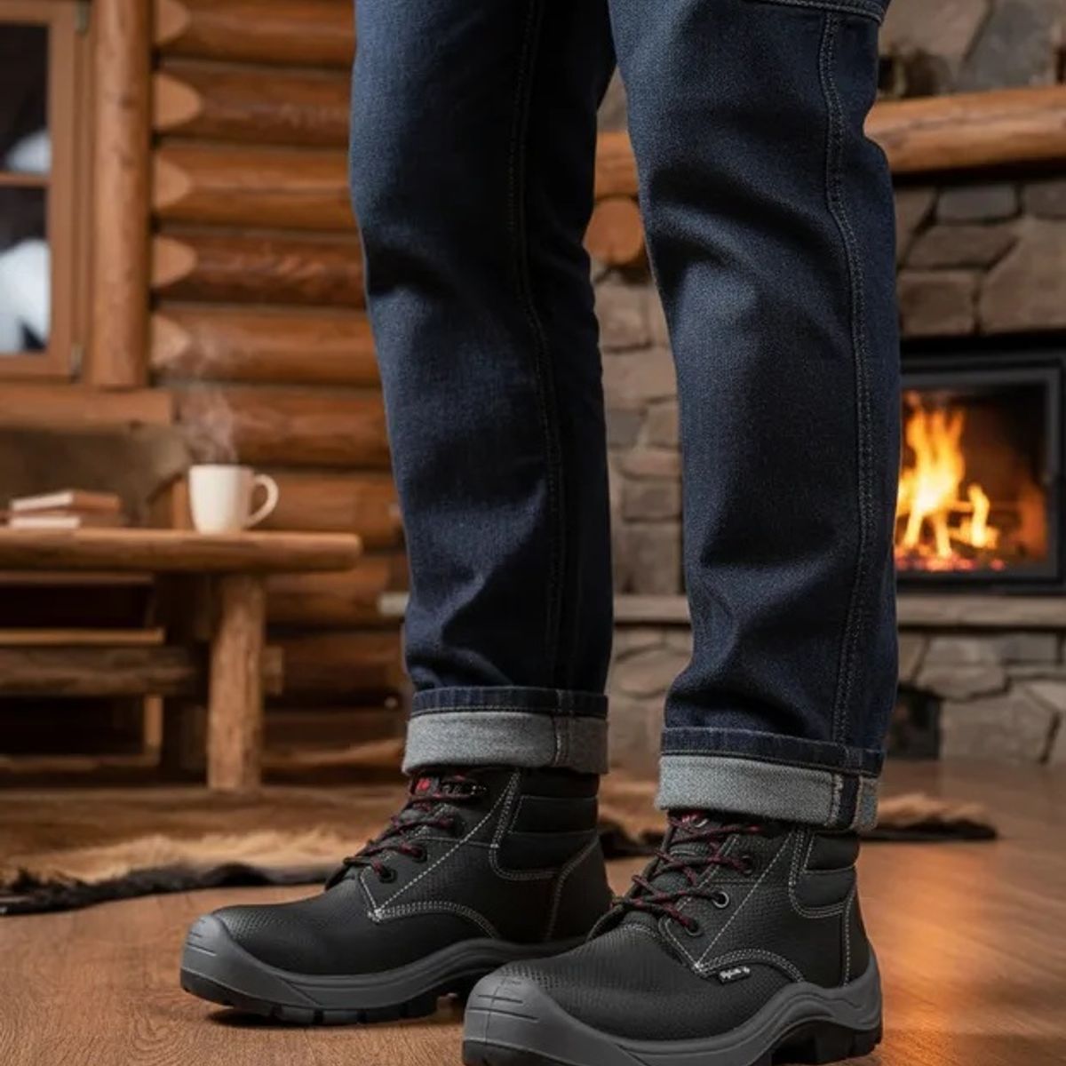 BR - Botas Dielectrica Certificada Alpaca Negro Ref Bronco