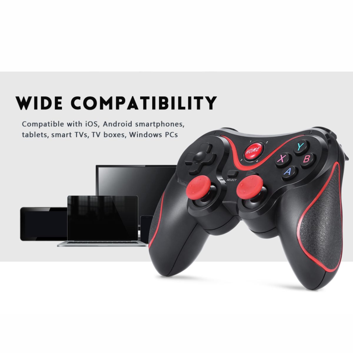 COLME TECHNOLOGY HOME - Gamepad Control para celular Bluetooth Inalámbrico Ipega X3