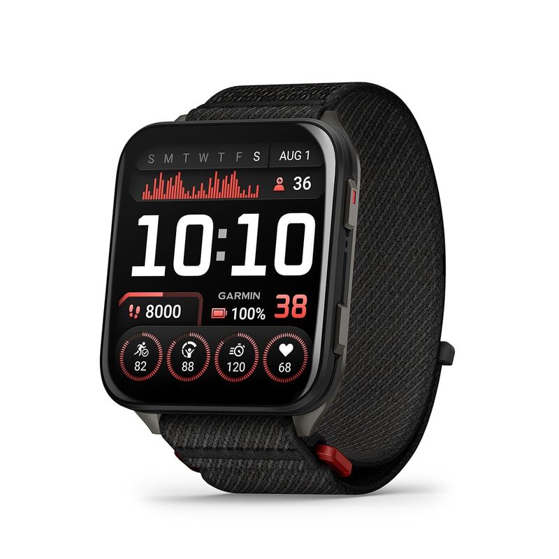 GARMIN - Smartwatch Garmin Venu X1 en color negro con pantalla Amoled de 2