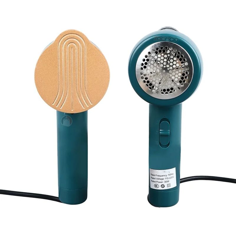 ZOCOCIO - Plancha De Mano Viajera Con Removedor De Motas Electrico