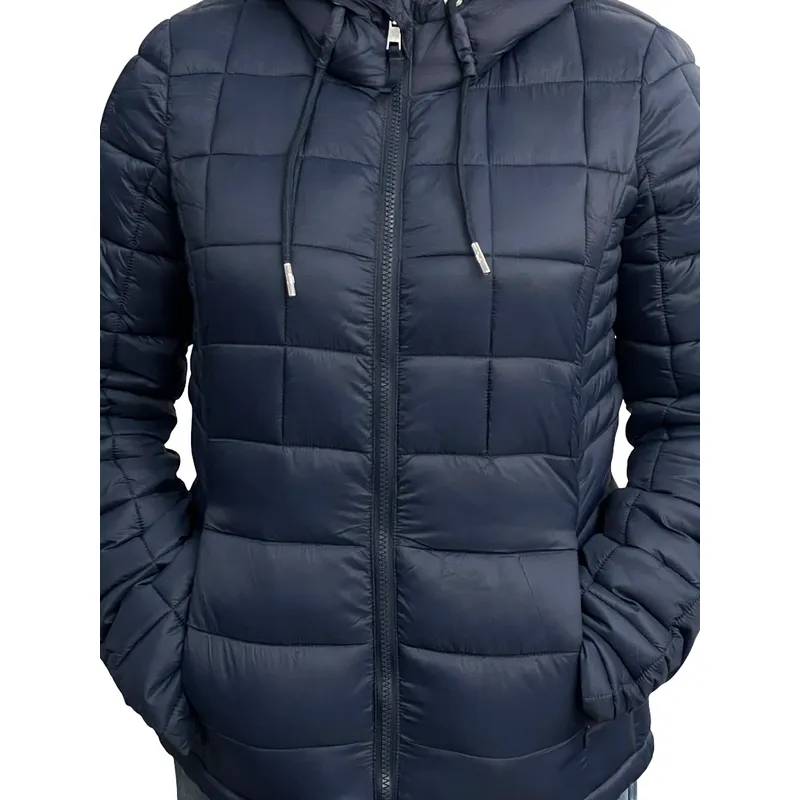TOMMY HILFIGER - Chaqueta azul ligera acolchada Tommy Hilfiger