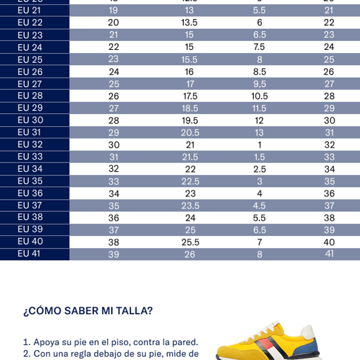 TOMMY HILFIGER - Tenis multicolor de corte bajo con cordones Tommy Hilfiger