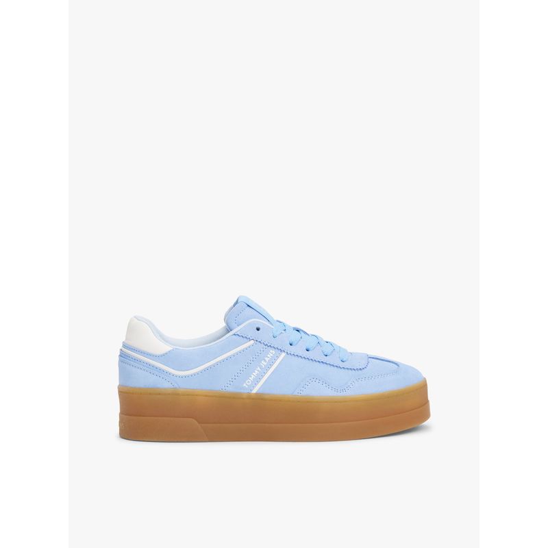 TOMMY HILFIGER - Tenis celeste The Greenwich de ante Tommy Hilfiger