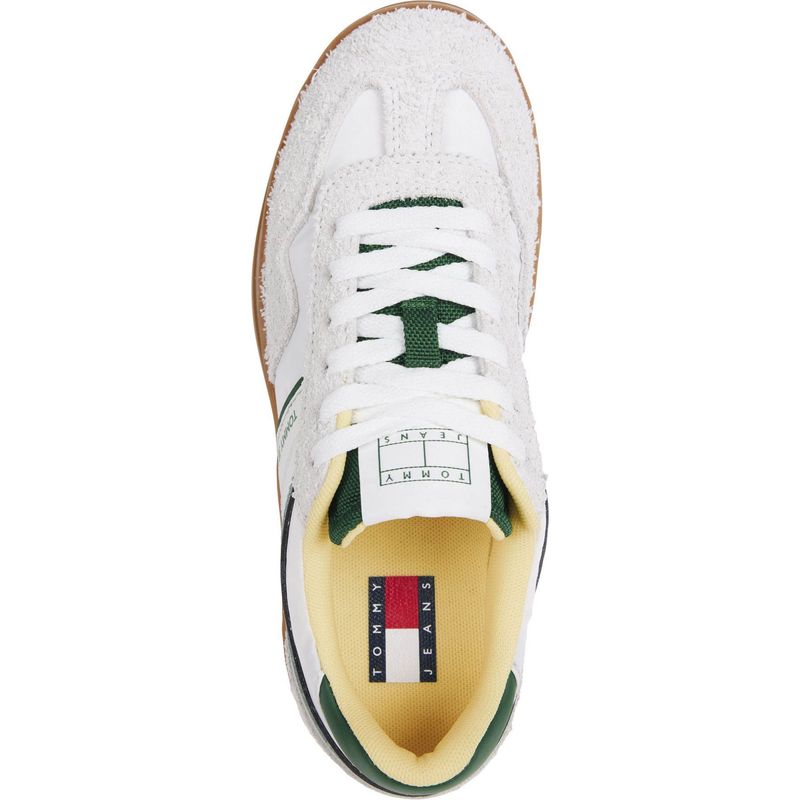 TOMMY HILFIGER - Tenis blanco The Greenwich de cuero Tommy Hilfiger