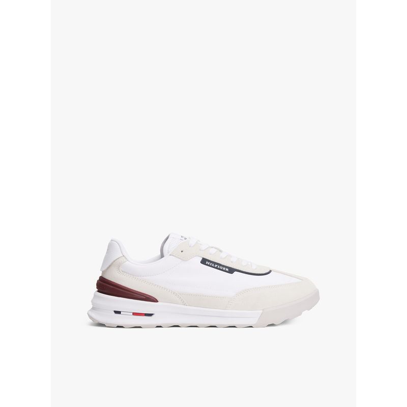 TOMMY HILFIGER - Tenis blanco de running con suela dentada Tommy Hilfiger