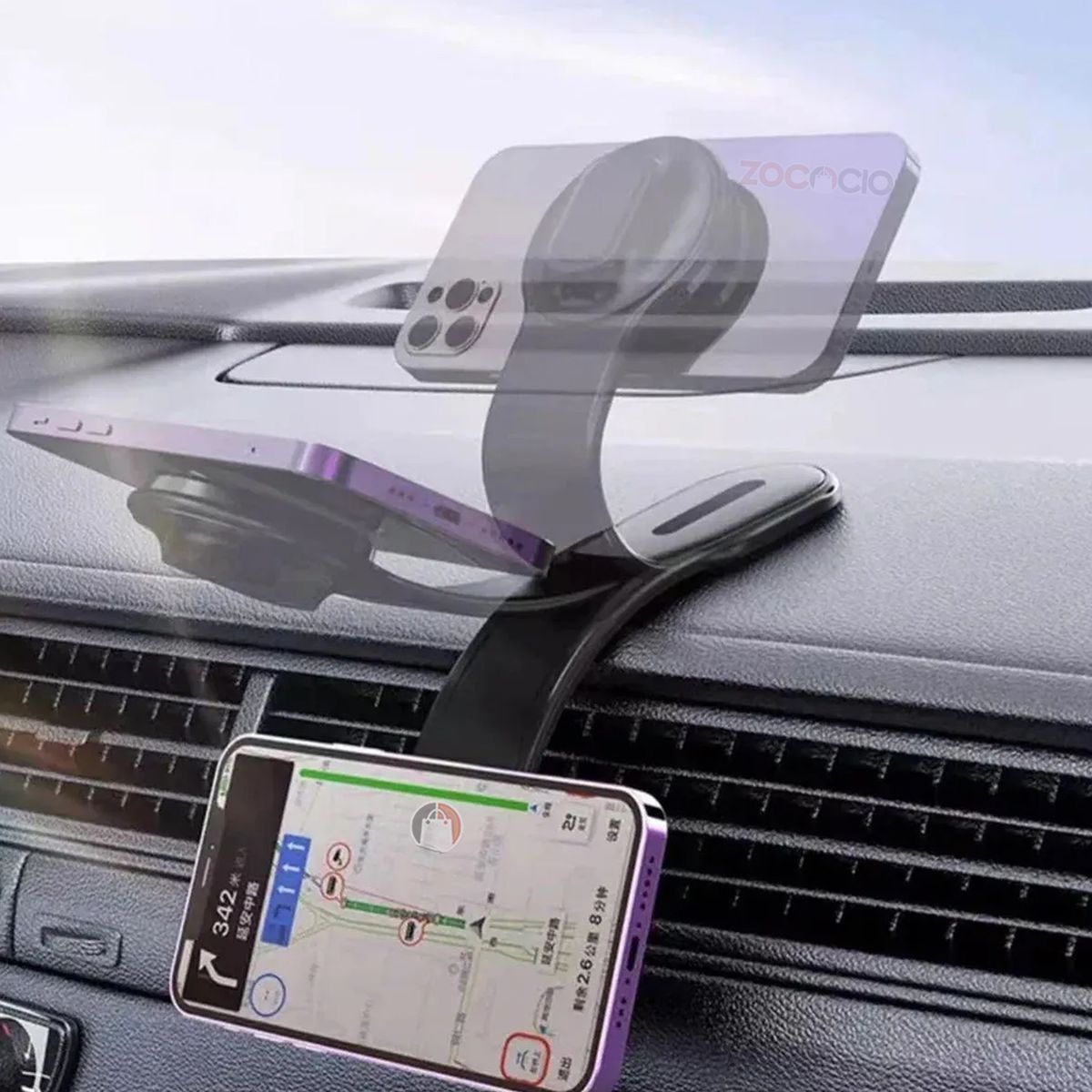 ZOCOCIO - Soporte Magnetico Y Flexible Para Celular Multifuncional