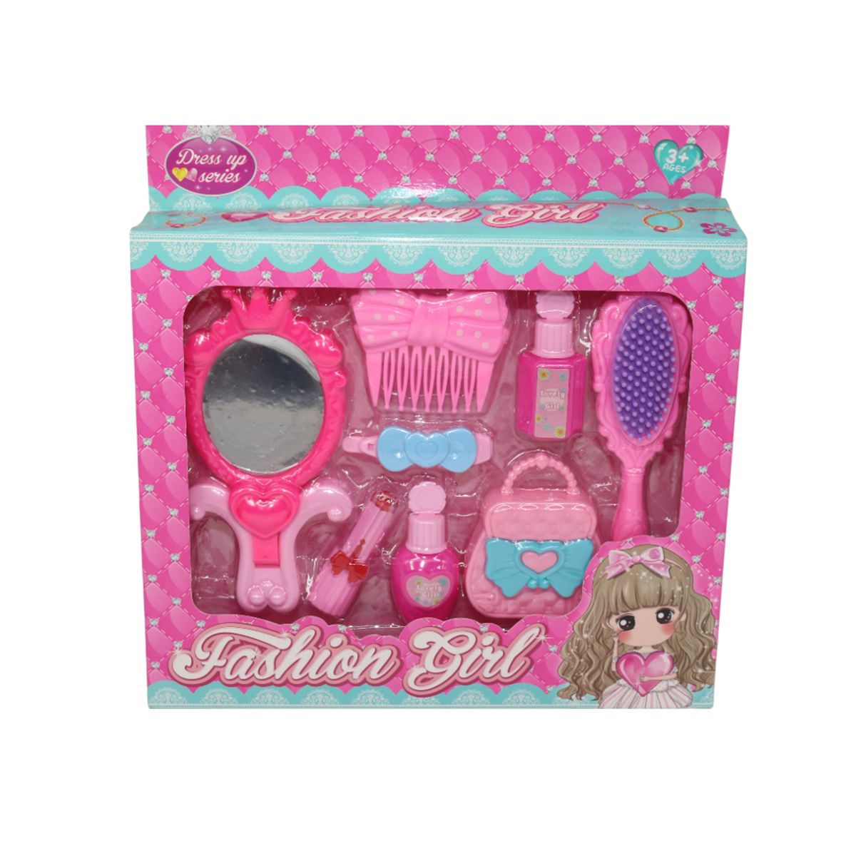 JUGUETELANDIA - Set Belleza Fashion Girl Caja