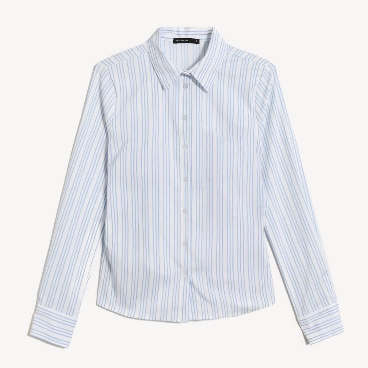 SEVEN SEVEN - Blusa Para Mujer Manga Larga Color Azul Marca Seven Seven #28124102