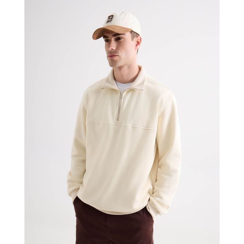 SEVEN SEVEN - Buzo Para Hombre Zipper Color Beige Marca Seven Seven 45060715