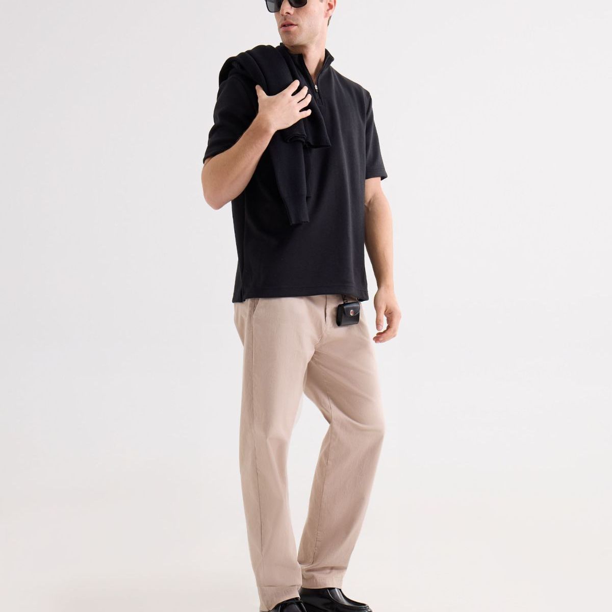 SEVEN SEVEN - Pantalón Chino Slim Fit  Para Hombre Beige Seven Seven
