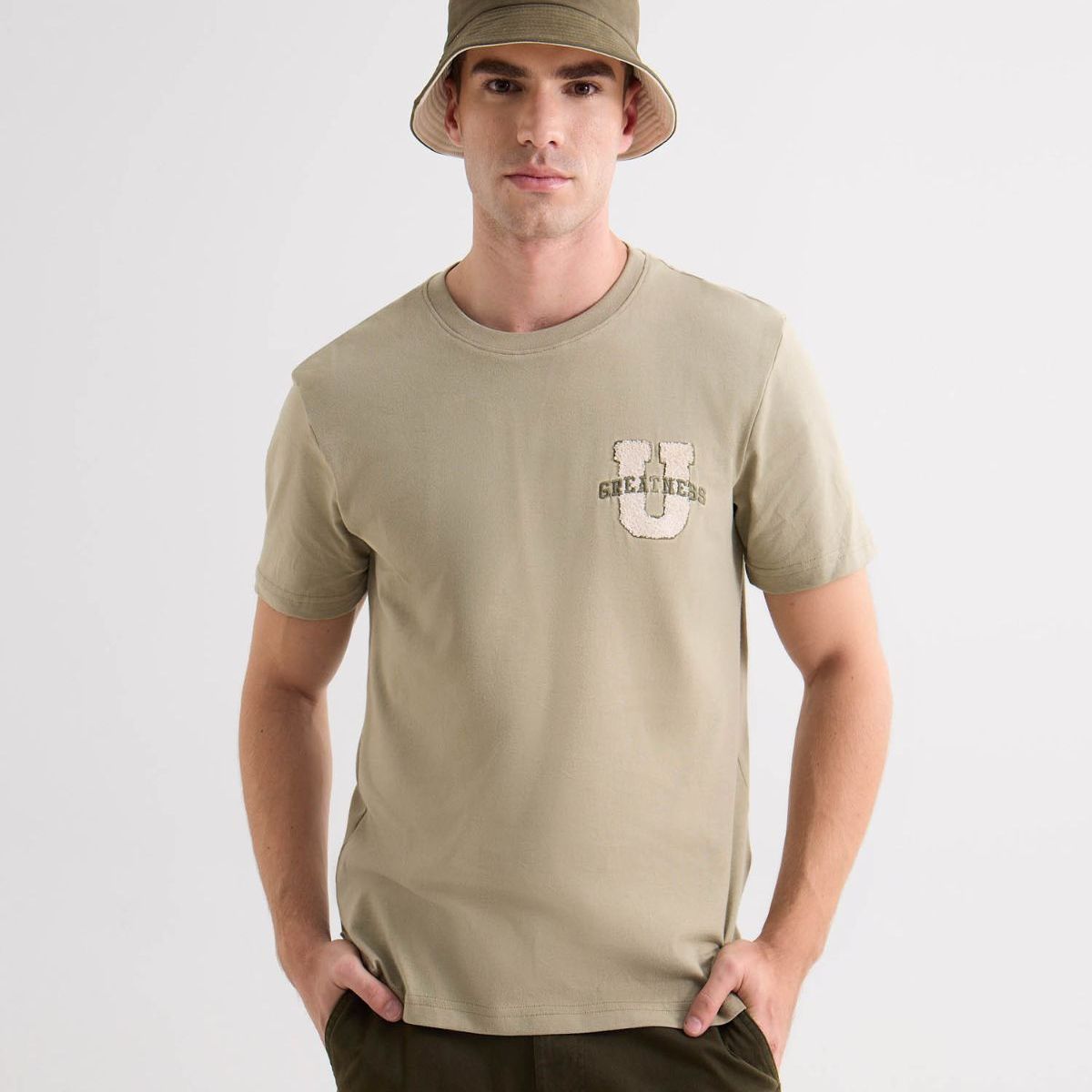 SEVEN SEVEN - Camiseta De Hombre  Color Verde Marca Seven Seven #45092743