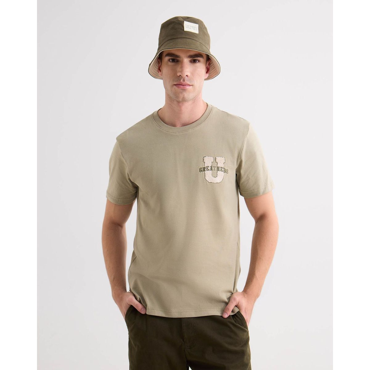 SEVEN SEVEN - Camiseta De Hombre  Color Verde Marca Seven Seven #45092743