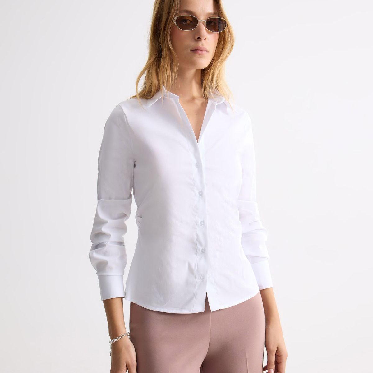 SEVEN SEVEN - Blusa Para Mujer Manga Larga Color Blanco Marca Seven Seven #28124101