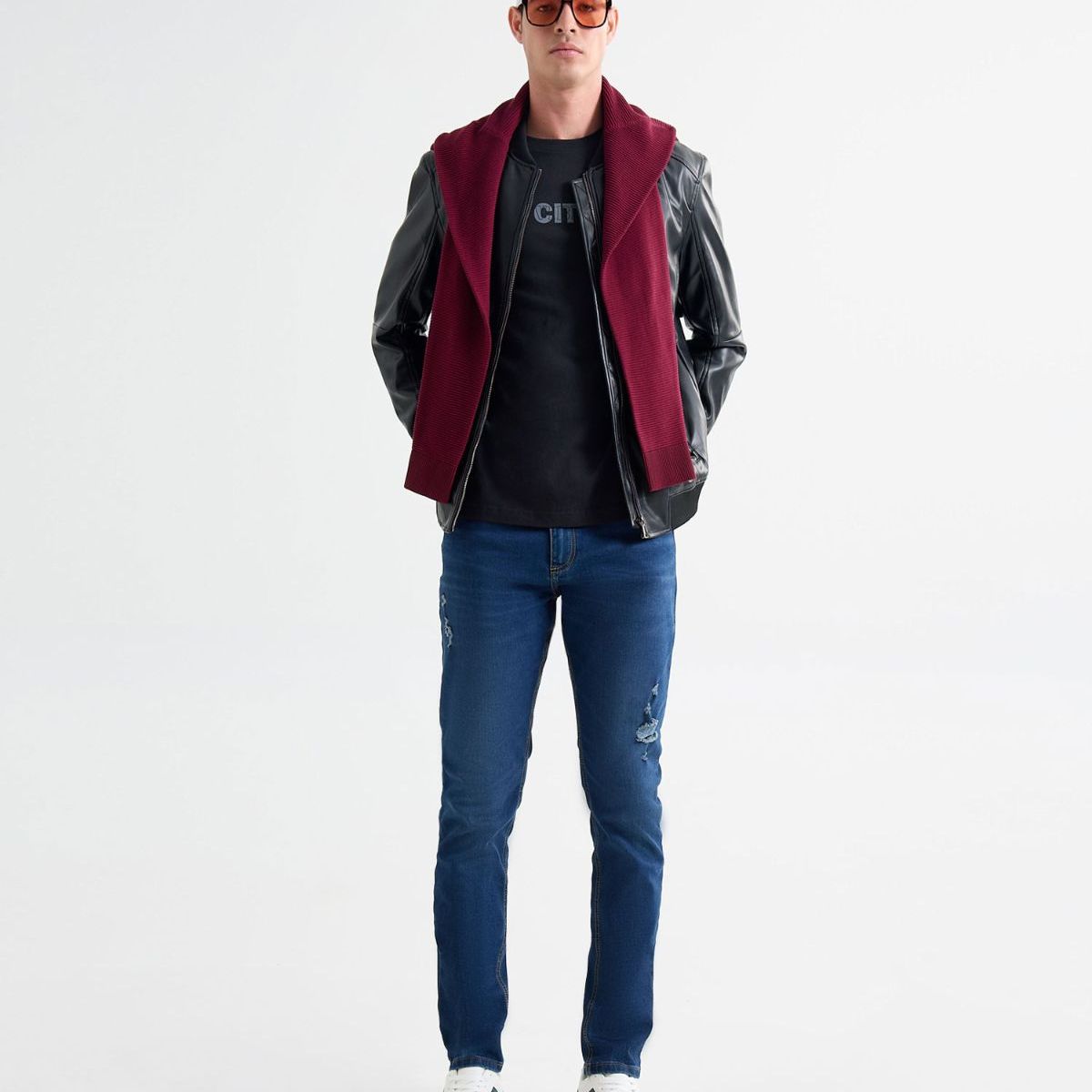 SEVEN SEVEN - Jean Para Hombre Slim Color Azul Marca Seven Seven #45160603