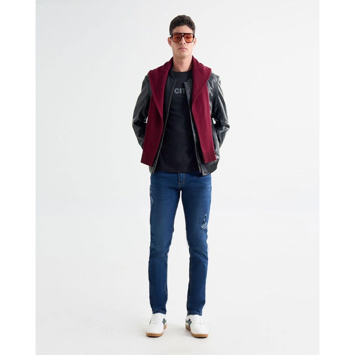 SEVEN SEVEN - Jean Para Hombre Slim Color Azul Marca Seven Seven #45160603