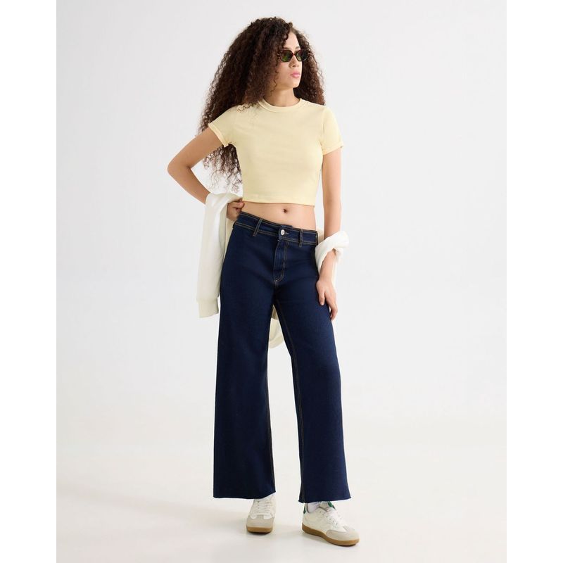 SEVEN SEVEN - Jean Para Mujer Retro Color Azul Marca Seven Seven #28160970