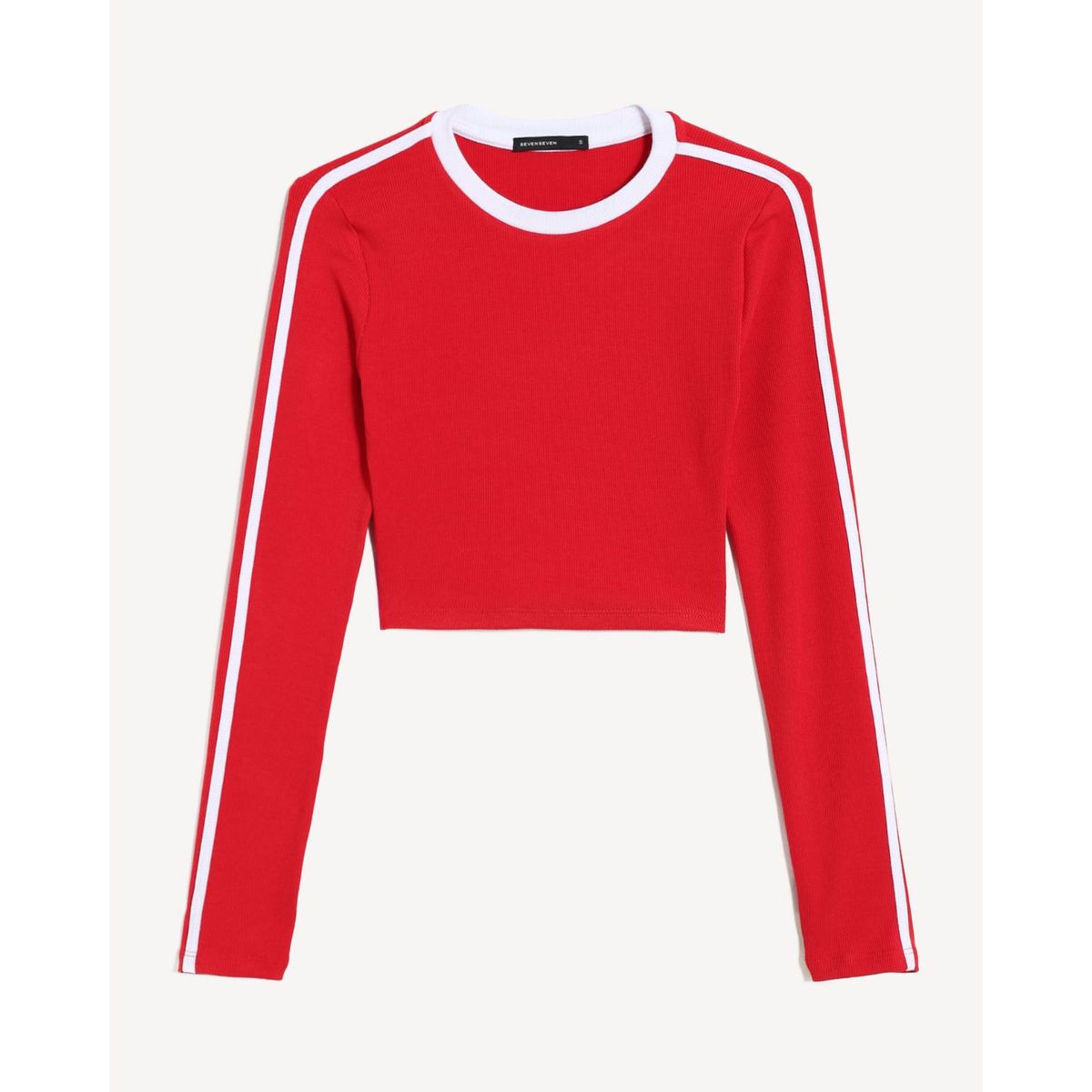 SEVEN SEVEN - Camiseta De Mujer  Color Rojo Marca Seven Seven #28096395