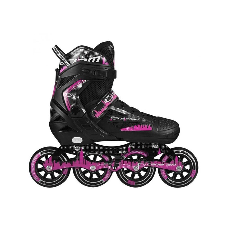 NIA - Patines En Línea Ajustables Semiprofesionales 90mm M 33-39