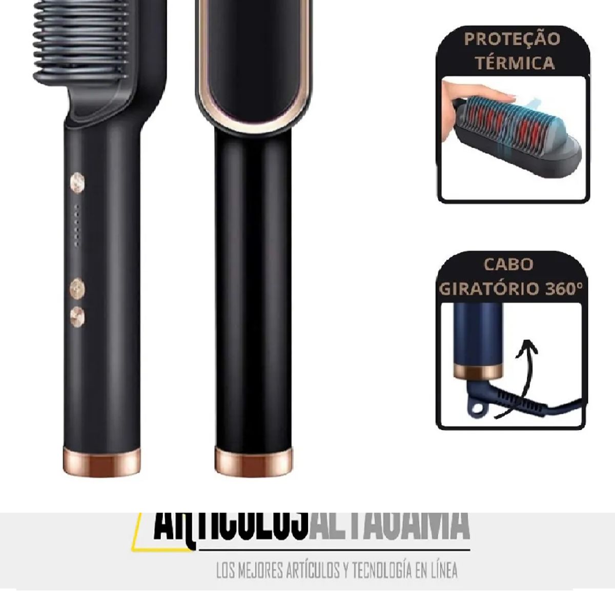 SKY - Cepillo Alisador Fb161 Negro