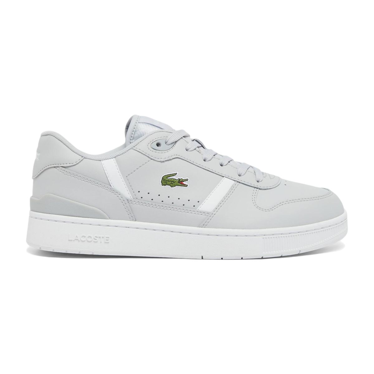 LACOSTE - Zapatilla Hombre Lacoste T-clip 49SMA0068 Gris
