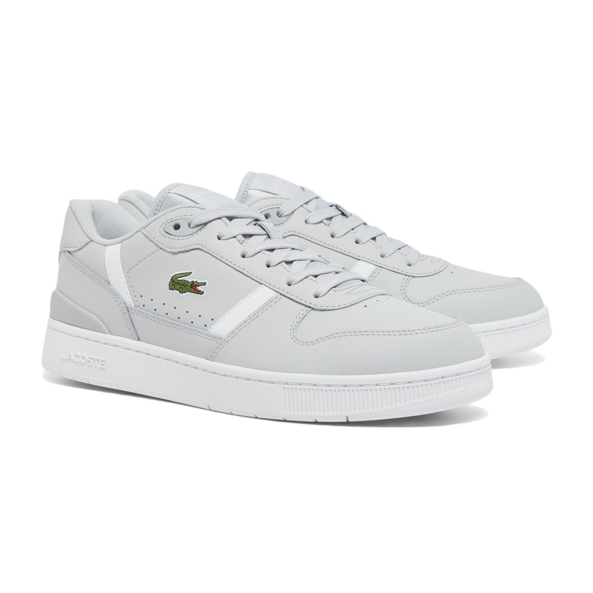 LACOSTE - Zapatilla Hombre Lacoste T-clip 49SMA0068 Gris