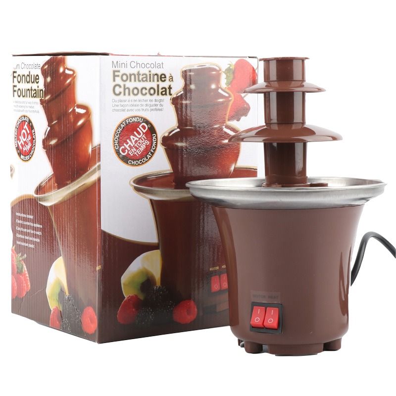 GENERICO - Mini Fuente De Chocolate Electrica Portatil 3 Pisos
