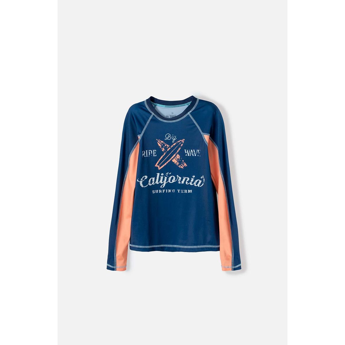 MIC - Camiseta de Baño Mic manga larga azul para niño