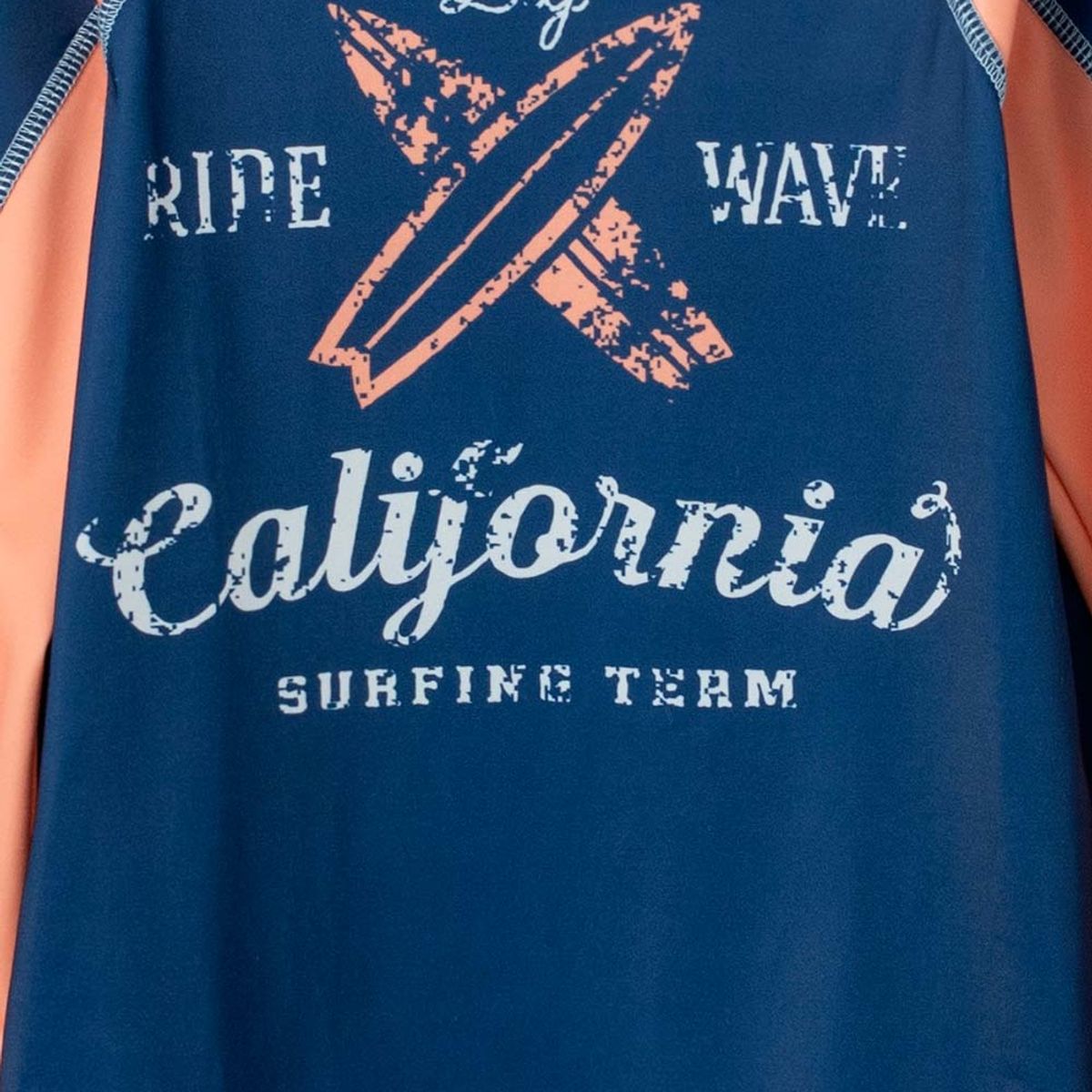 MIC - Camiseta de Baño Mic manga larga azul para niño