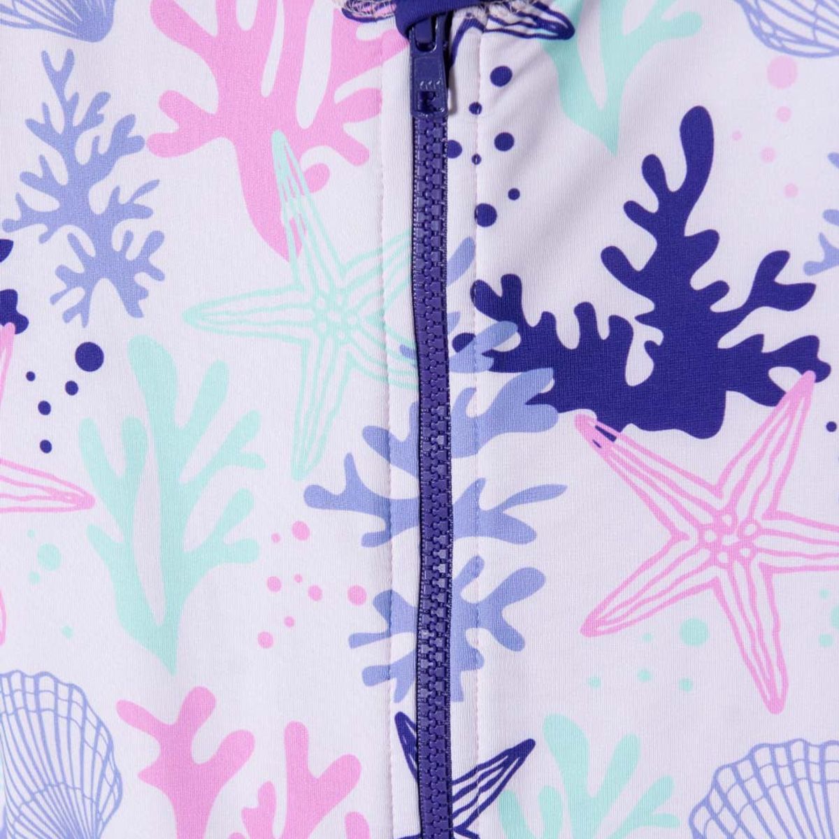 MIC - Vestido de baño Mic manga larga morado para niña