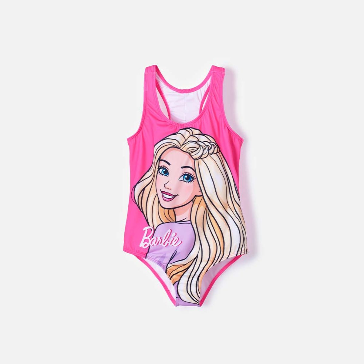 MATTEL - Vestido de Baño Barbie manga sisa niña