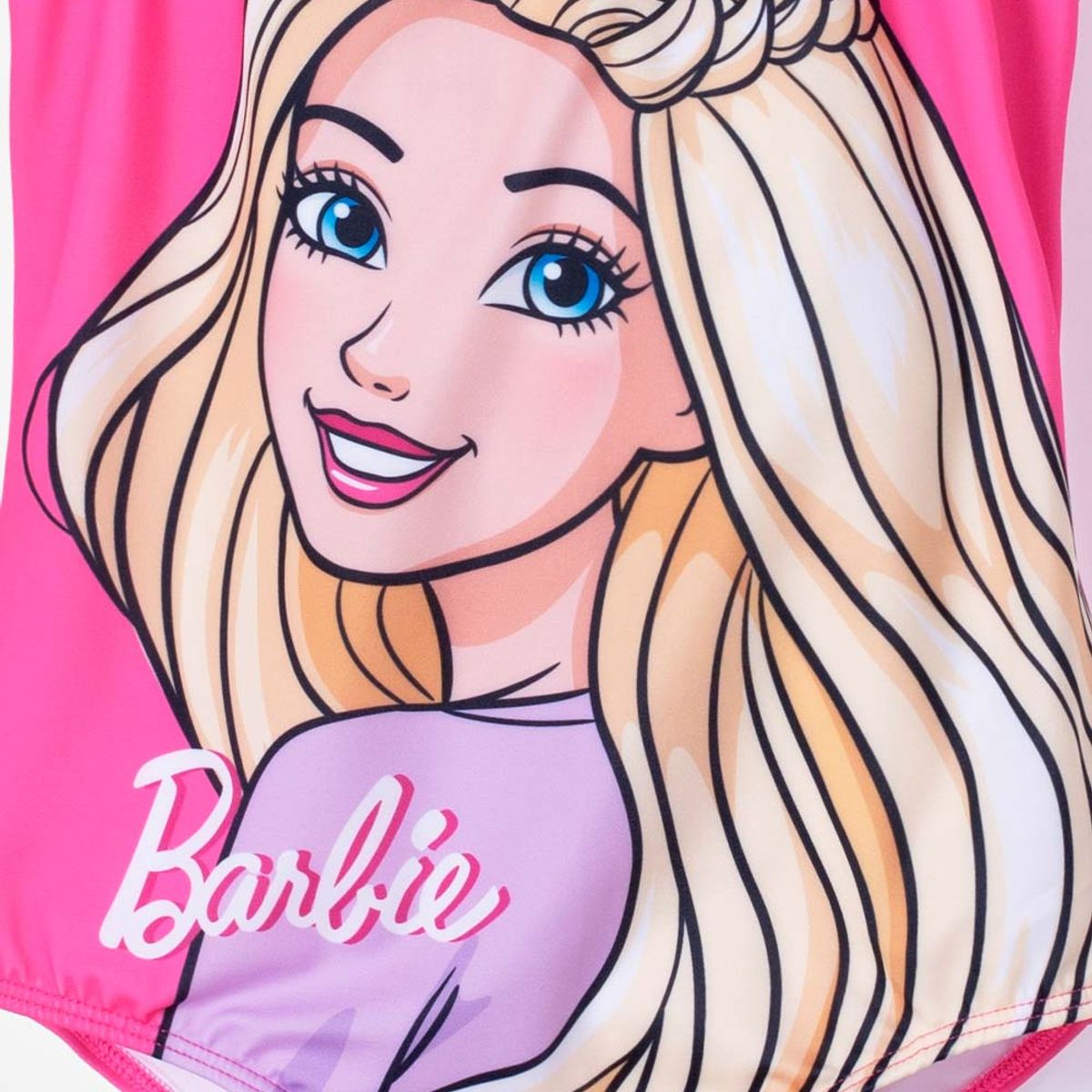 MATTEL - Vestido de Baño Barbie manga sisa niña