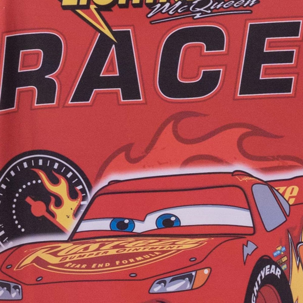 DISNEY - Conjunto de Baño Cars manga larga rojo para niño de 2T a 5T