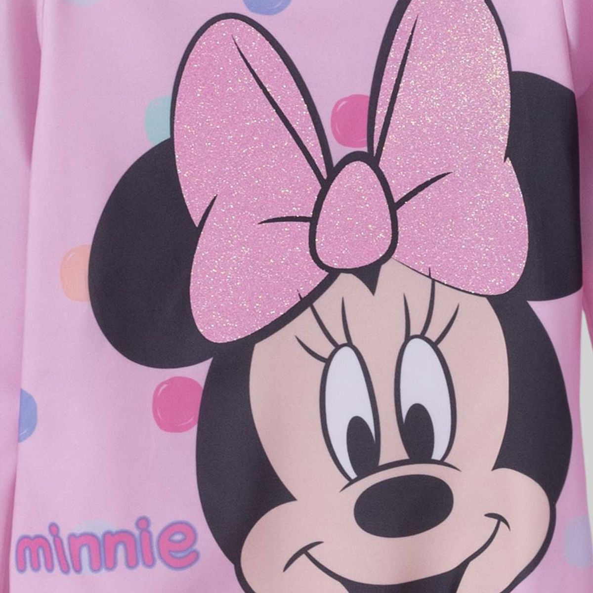 DISNEY - Vestido baño Minnie Mouse rosado para niña 2T a 5T