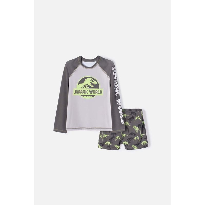 UNIVERSAL - Conjunto de Baño de Jurassic World verde para niño