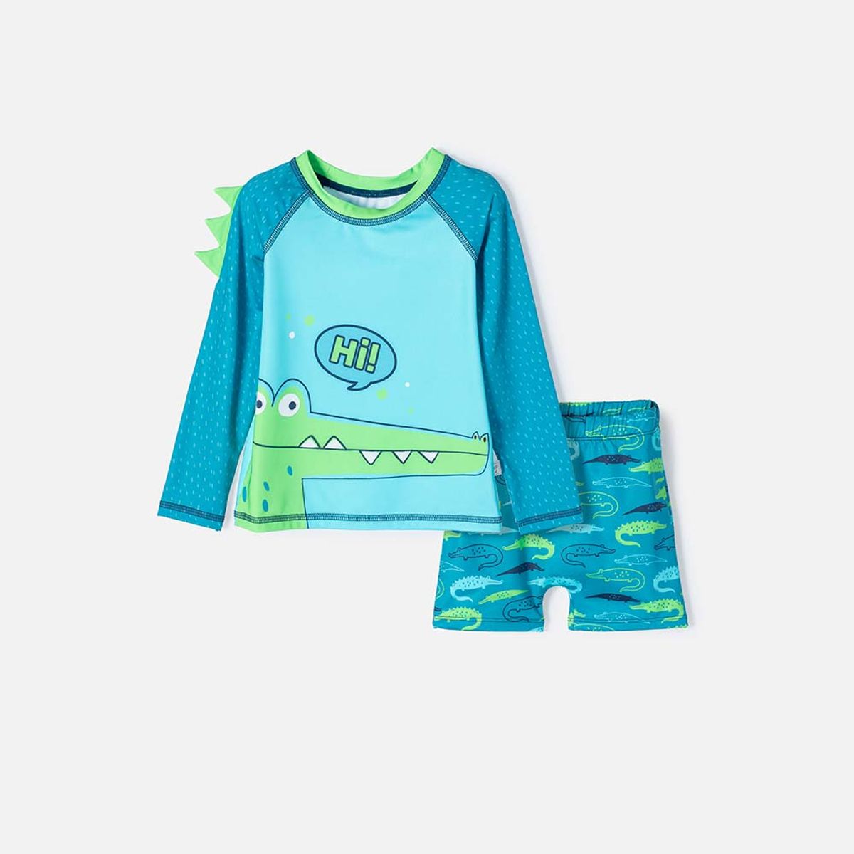 LITTLEMIC - Conjunto de baño LittleMic manga larga niño