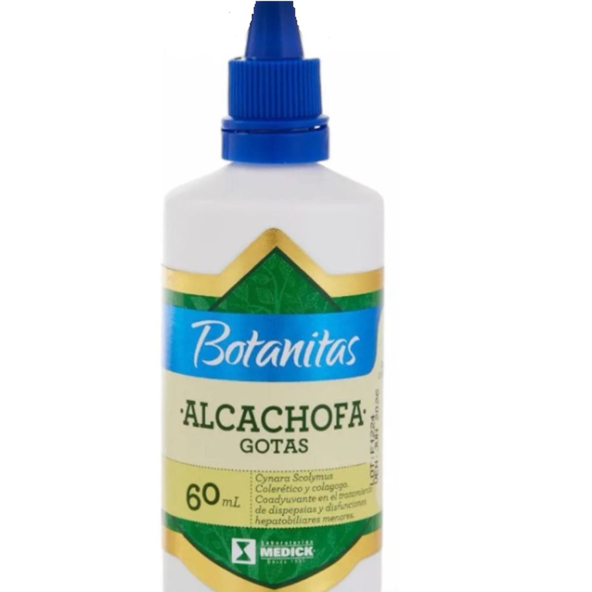 GENERICO - ALCACHOFA  GOTAS- BOTANITAS X 60ML.