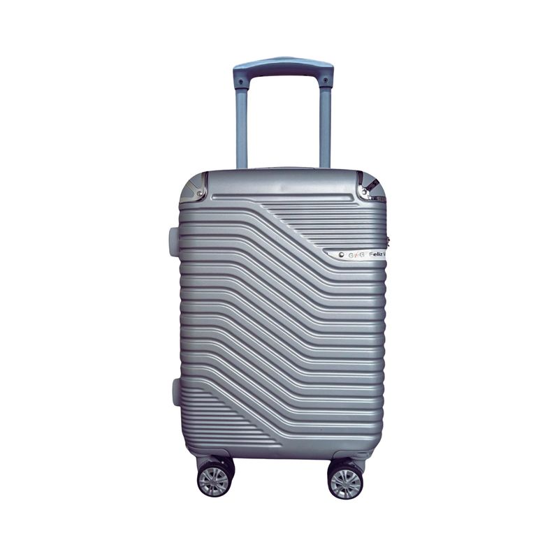 BIN COLOMBIA - Maleta De Viaje Bin W0025 Plata 10kg Tamano S 20 Pulg