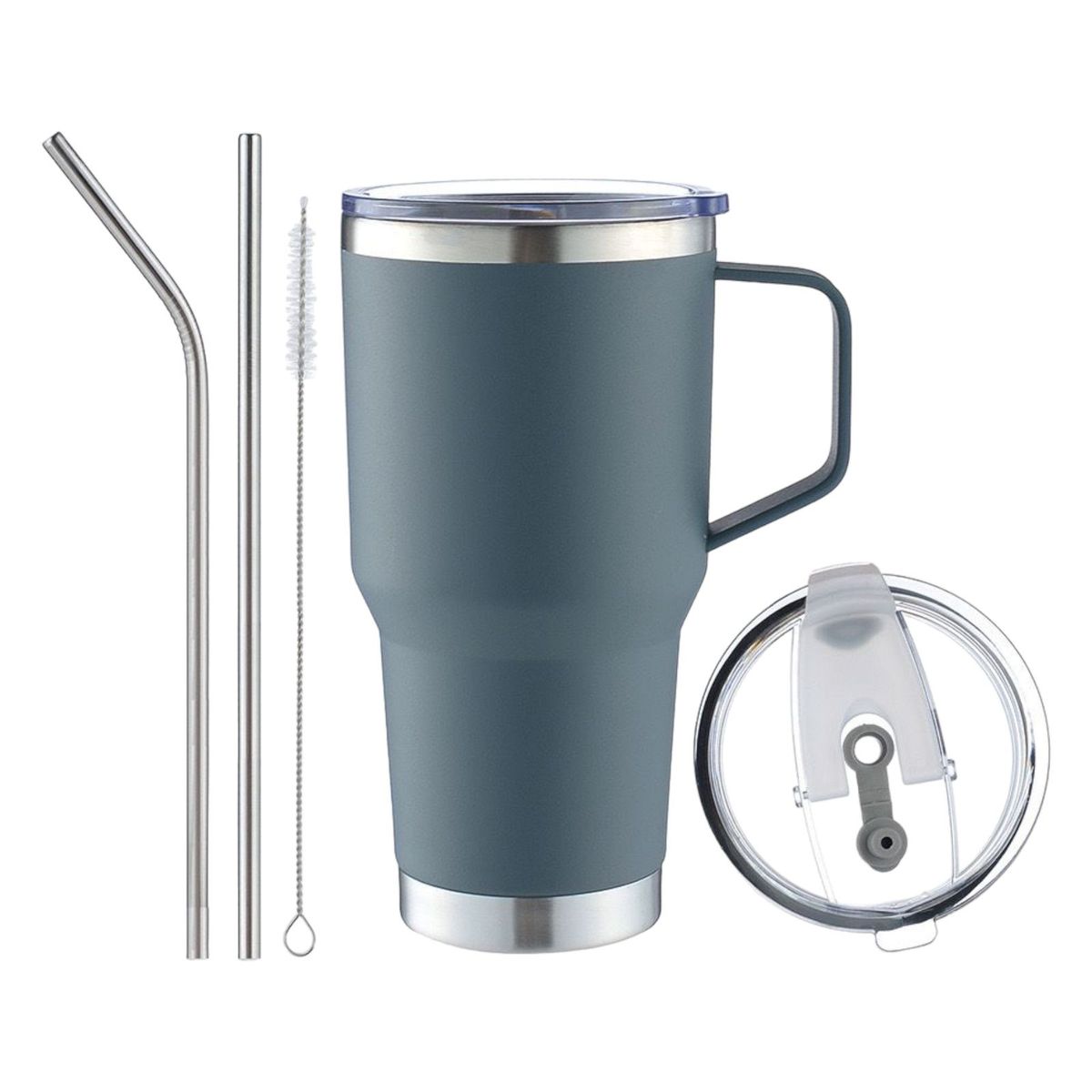 MULTIPLACE COLOMBIA - Termo bebidas calientes y frías 500 ml acero inoxidable  Azul