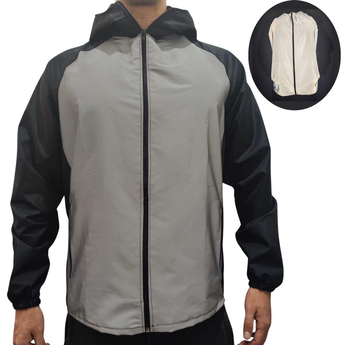 MOTOR MAX - Chaqueta Deportiva Reflectiva Combinada