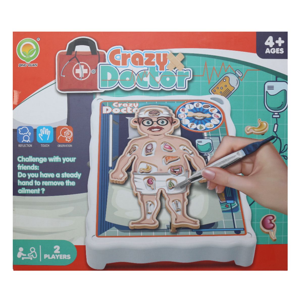 JUGUETELANDIA - Juego Doctor Loco Caja