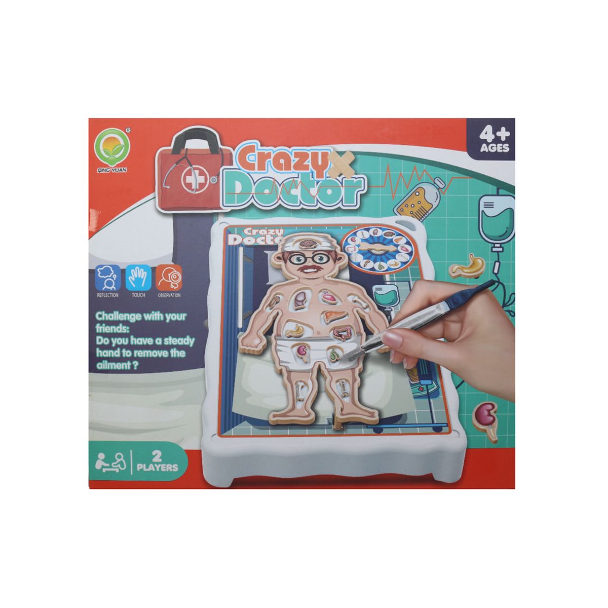 JUGUETELANDIA - Juego Doctor Loco Caja