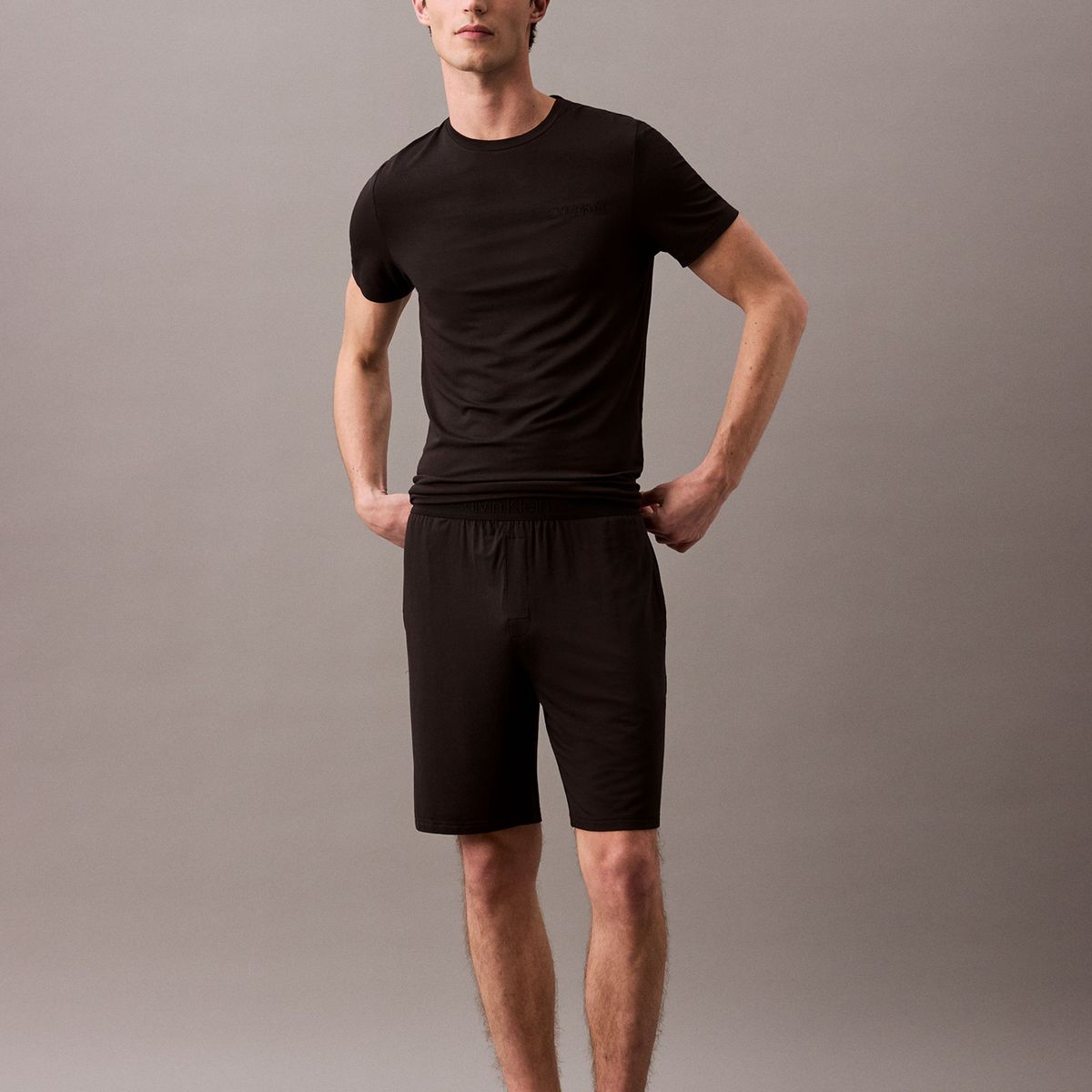 CALVIN KLEIN - Pantaloneta negra de pijama - Ultra Soft Modal Calvin Klein