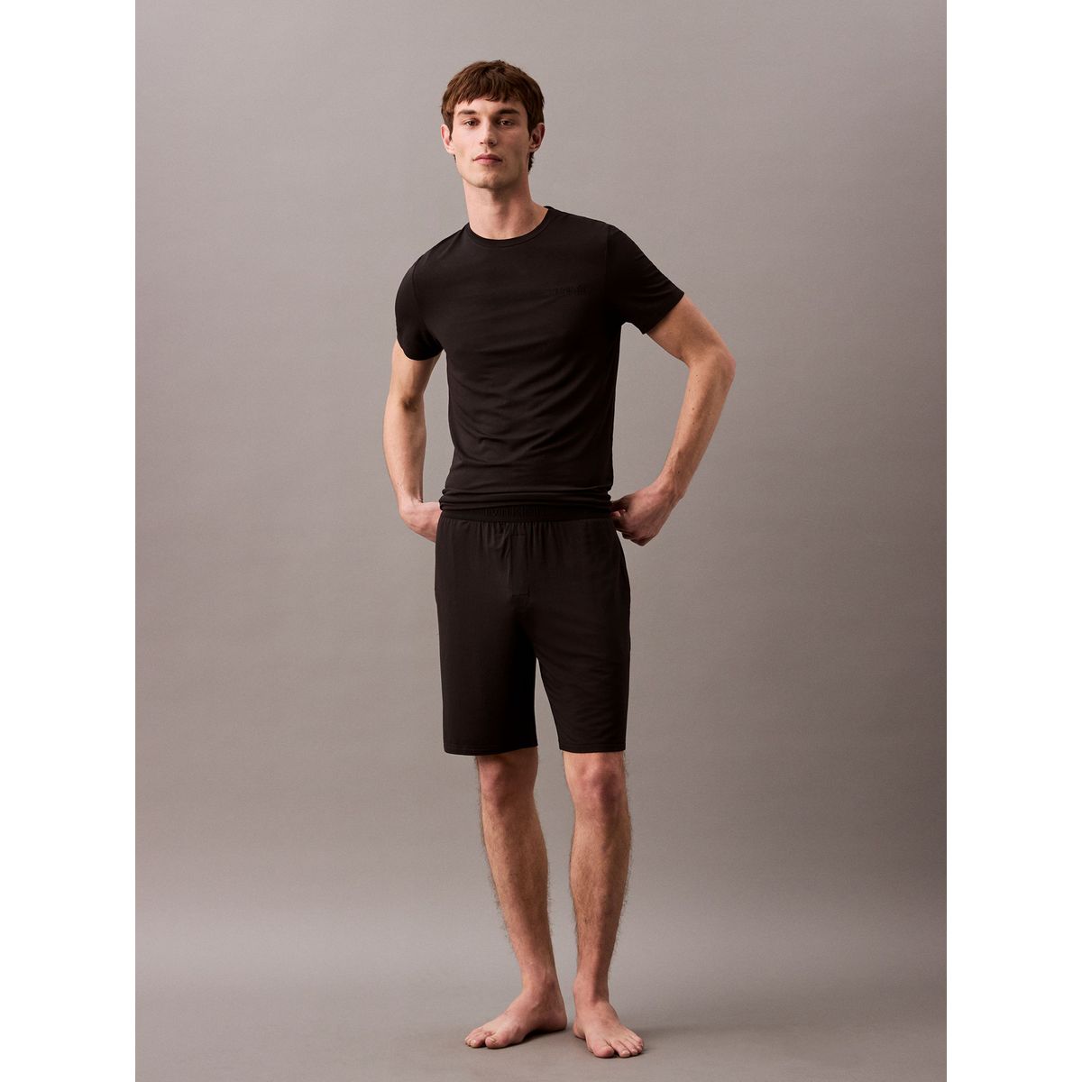 CALVIN KLEIN - Pantaloneta negra de pijama - Ultra Soft Modal Calvin Klein