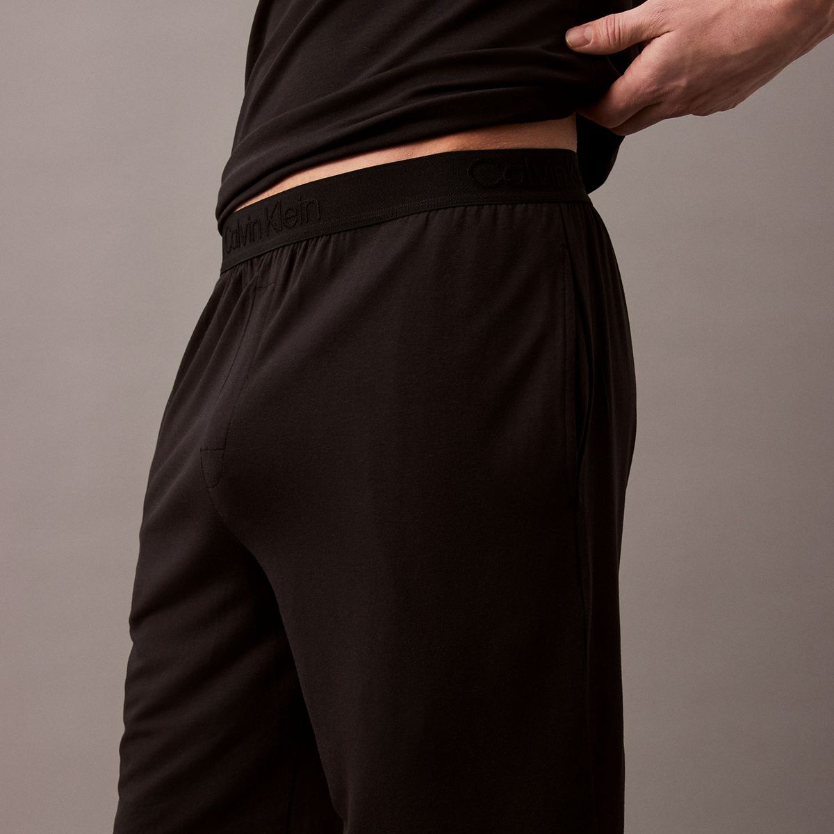 CALVIN KLEIN - Pantaloneta negra de pijama - Ultra Soft Modal Calvin Klein