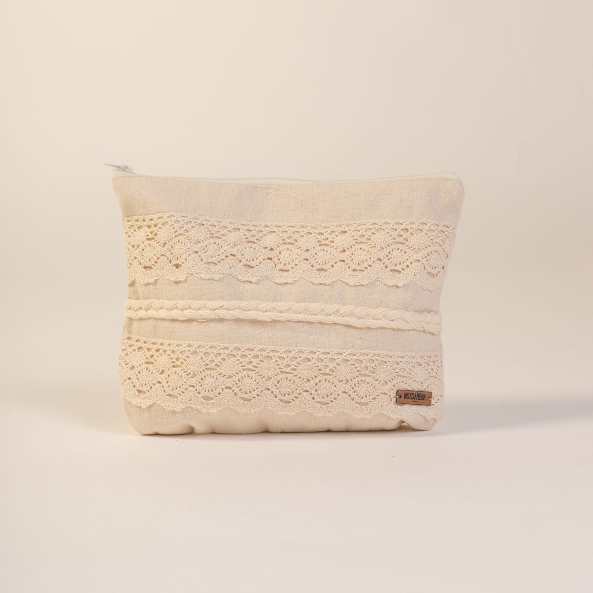 NOSSARENA - Cosmetiquera 15x20cm color beige