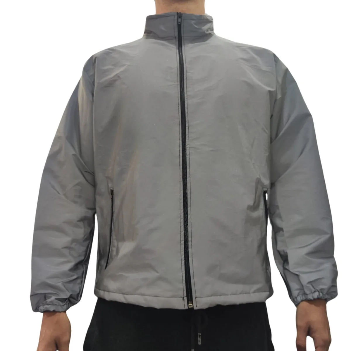 SPORT - Chaqueta Reflectiva Rompevientos Moto Ciclismo Deportes